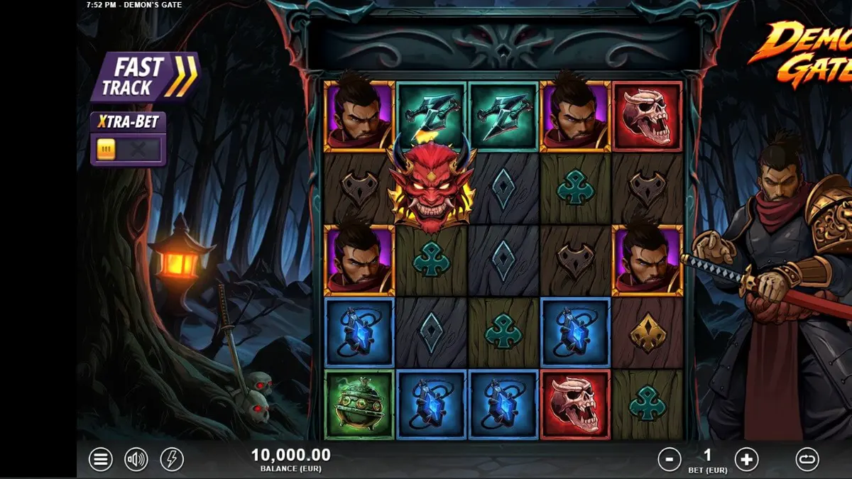 Demon’s Gate স্লট গেমের অন্ধকার এবং রহস্যময় পরিবেশ